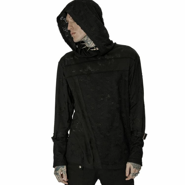 Black 'Cynfael' Hoodie - Image 3