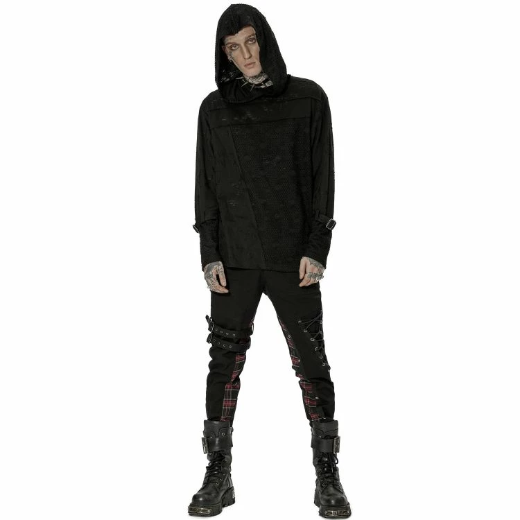 Black 'Cynfael' Hoodie - Image 6