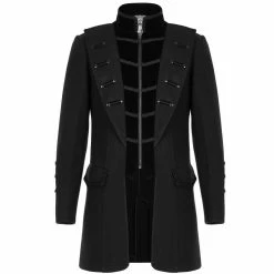 Black 'Noctule' Gothic Jacket