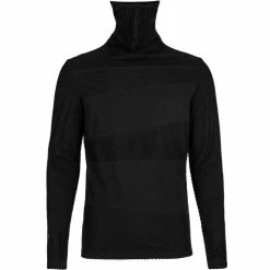 Black 'Xenos' Masked Sweater